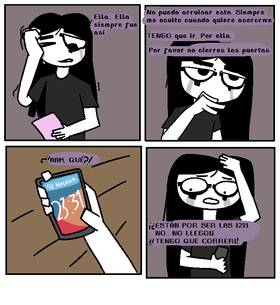 Read ELLA NO SABE, YO TAMPOCO  9 Page 8 in Spanish