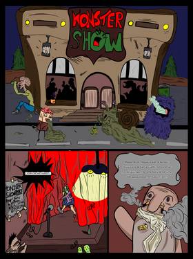Read Monster Show  1 Page 2 in French