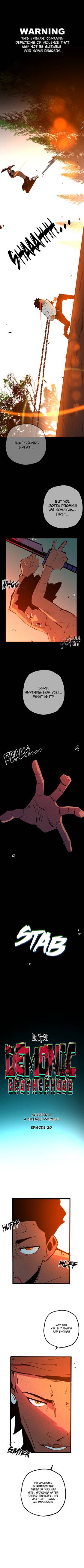 Read Demonic Brotherhood  20 Page 1 in English