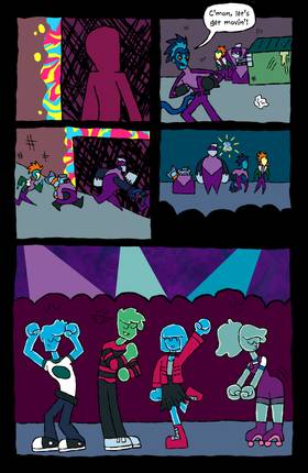 Read Aqua Primate Punks   1 Page 7 in English