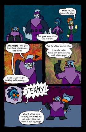 Read Aqua Primate Punks   1 Page 8 in English