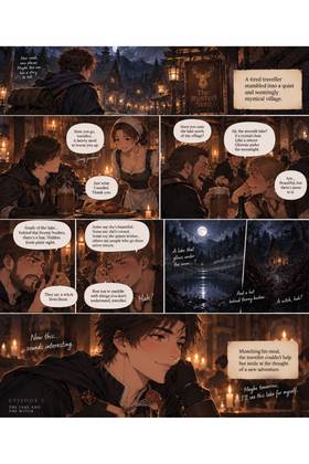 Read  The Witch and the Traveler ₊˚⊹  1 Page 2 in English