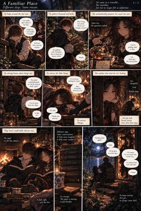 Read  The Witch and the Traveler ₊˚⊹  1 Page 9 in English