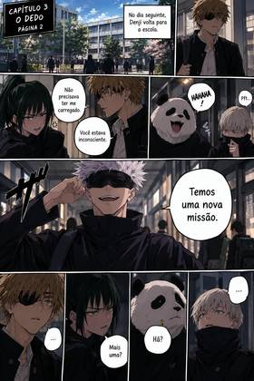 Read JUJUTSU SINGULARIDADE   3 Page 2 in Brazilian Portuguese