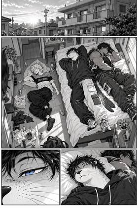 Read THE BLUE BOYS  1 Page 1 in English