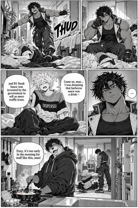 Read THE BLUE BOYS  1 Page 4 in English