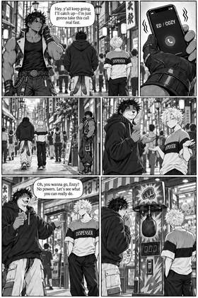 Read THE BLUE BOYS  1 Page 8 in English