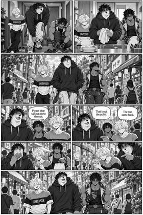 Read THE BLUE BOYS  1 Page 7 in English