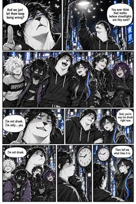 Read THE BLUE BOYS  1 Page 2 in English
