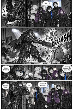 Read THE BLUE BOYS  1 Page 6 in English