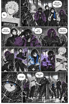 Read THE BLUE BOYS  1 Page 7 in English