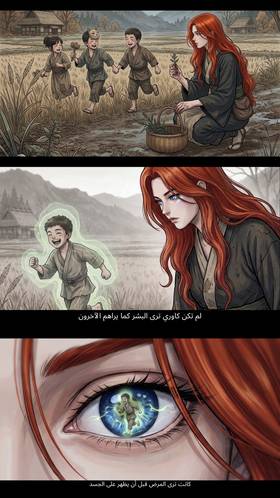 Read هبة ملونة في قرية شاحبة  1 Page 5 in Arabic