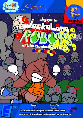 Jackal IN: Jackalope vs robots of the clanked variety + puddys Adventure