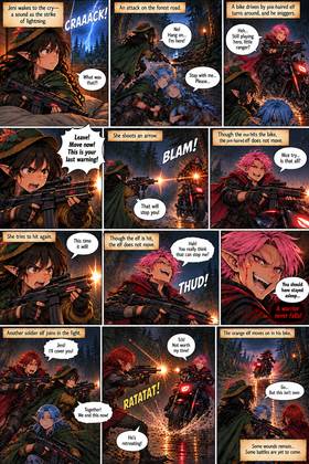 Read Jeni the Robin hood  1 Page 3 in English