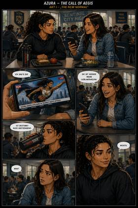 Read AZURA - ISSUE #1  3 Page 4 in German