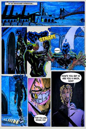 Read BLUE MYSTERY: THE ADVENTURES OF MR. BLUE #2 (Vol.1)  1 Page 6 in English