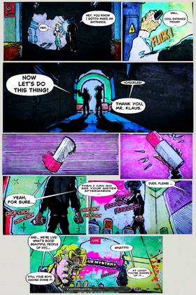 Read BLUE MYSTERY: THE ADVENTURES OF MR. BLUE #2 (Vol.1)  1 Page 7 in English