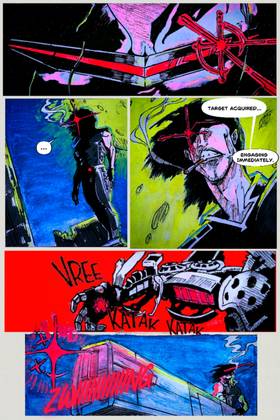 Read BLUE MYSTERY: THE ADVENTURES OF MR. BLUE #2 (Vol.1)  1 Page 8 in English