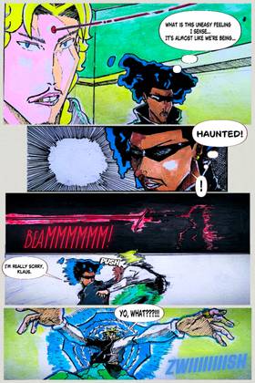 Read BLUE MYSTERY: THE ADVENTURES OF MR. BLUE #2 (Vol.1)  1 Page 9 in English