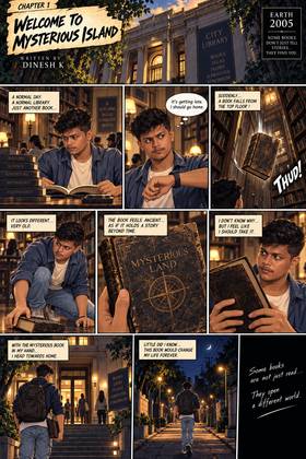 Read Mysterious Land  1 Page 3 in English