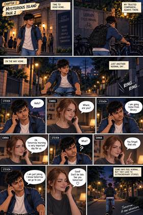 Read Mysterious Land  1 Page 4 in English