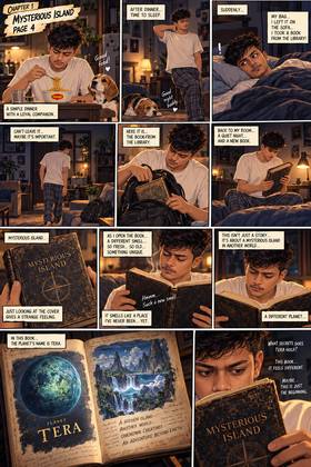 Read Mysterious Land  1 Page 6 in English