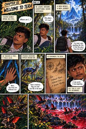 Read Mysterious Land  2 Page 3 in English