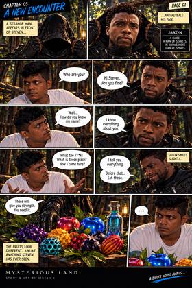 Read Mysterious Land  3 Page 3 in English