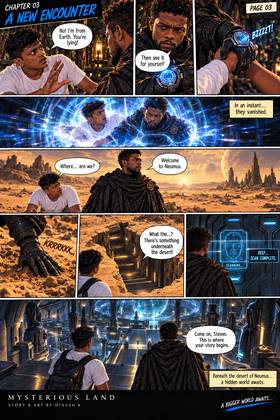 Read Mysterious Land  3 Page 5 in English