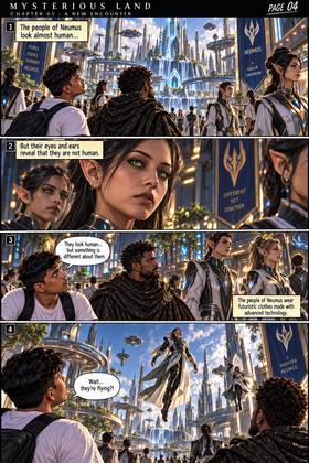 Read Mysterious Land  3 Page 6 in English