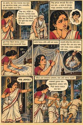 Read Lalu  1 Page 9 in Bengali
