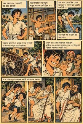 Read Lalu  2 Page 4 in Bengali