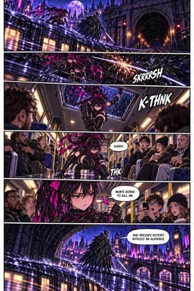 Read     NEON SLASHER: KUNOICHI OF NEON LONDON  1 Page 7 in English