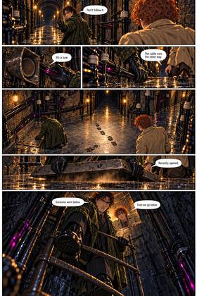 Read     NEON SLASHER: KUNOICHI OF NEON LONDON  3 Page 8 in English