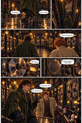Read     NEON SLASHER: KUNOICHI OF NEON LONDON  3 Page 9 in English