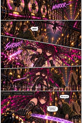 Read     NEON SLASHER: KUNOICHI OF NEON LONDON  4 Page 2 in English