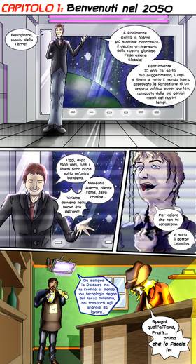 Read Ataxia 2050 – Volume 1: Protocollo Fenice  1 Page 1 in Italian