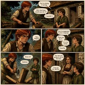 Read Fury’s Quest DL  1 Page 6 in English