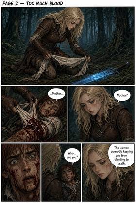 Read Fury’s Quest DL  3 Page 3 in English