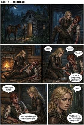 Read Fury’s Quest DL  3 Page 8 in English