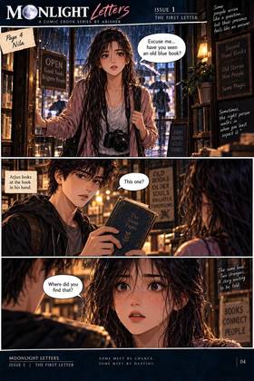 Read 🌙 MOONLIGHT LETTERS  1 Page 6 in English