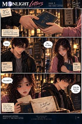 Read 🌙 MOONLIGHT LETTERS  1 Page 7 in English