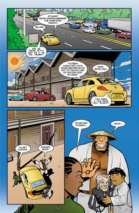 Read The Saga of Evil Monkey Man!  3 Page 6 in English