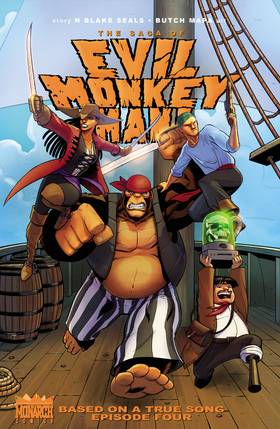 The Saga of Evil Monkey Man!: The Saga of Evil Monkey Man!