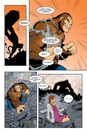 Read The Saga of Evil Monkey Man!  5 Page 9 in English