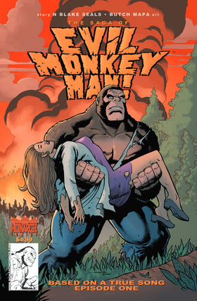 Read The Saga of Evil Monkey Man!  1 Page 1 in English