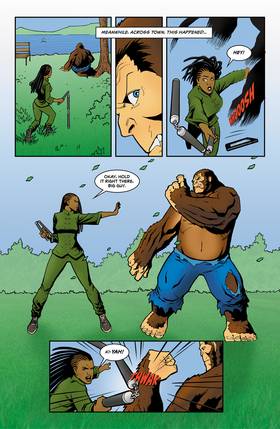 Read The Saga of Evil Monkey Man!  4 Page 4 in English