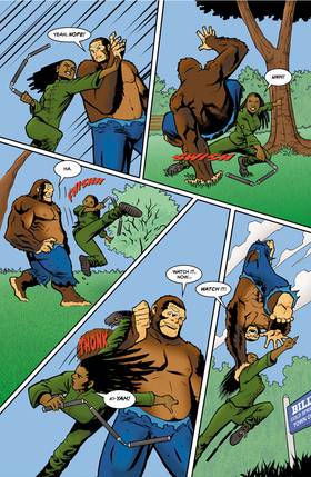 Read The Saga of Evil Monkey Man!  4 Page 5 in English