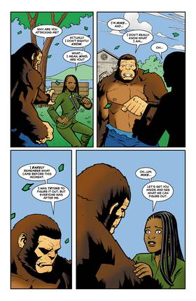 Read The Saga of Evil Monkey Man!  4 Page 6 in English