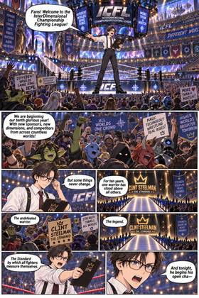 Read ICFL  - Interdimensional Champion Fighting League  1 Page 2 in English